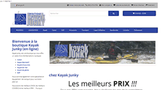 Desktop Screenshot of kayakjunky.com